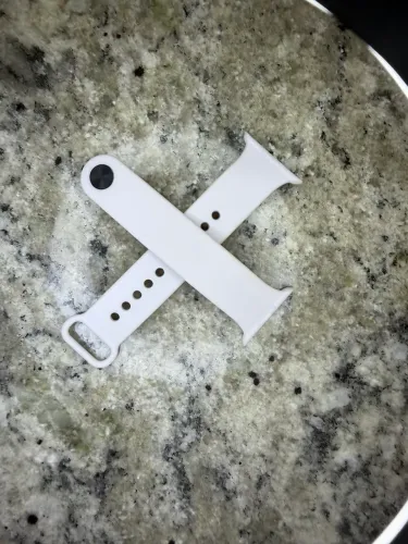 Pulseira relógio led branco