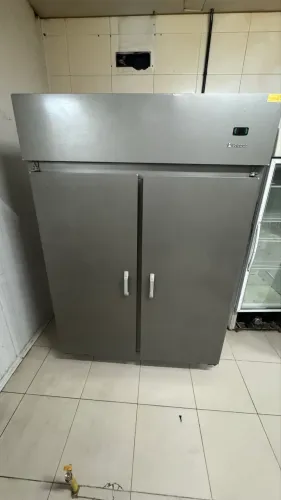 Geladeira camara inox