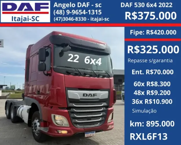 DAF 530 6x4 2022