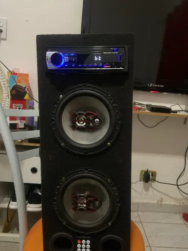Caixa de som com Bluetooth USB