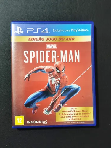 Marvel's Spider-Man GOTY PS4 - Edição Jogo do Ano - Mídia Física Original