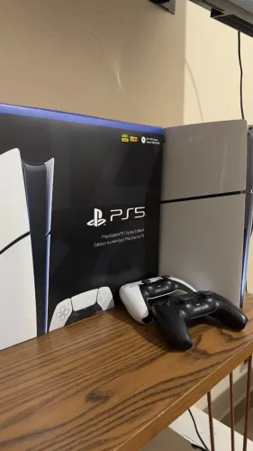 Sony Playstation PS5 1TB Completo com 1 Controle Impecável Pronta Entrega