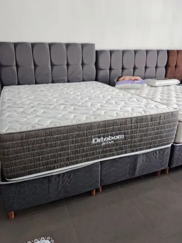 CAMA BOX QUEEN MOLAS SUPERPOCKET ORTOBOM