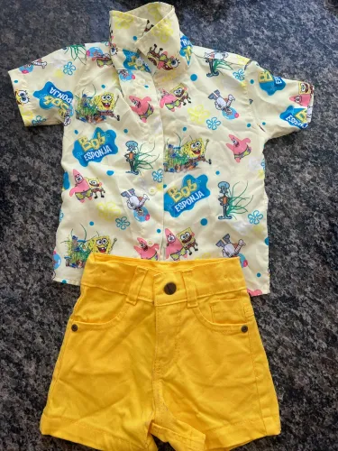 Roupa Bob esponja