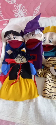 Fantoches de feltro 