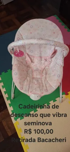 CADEIRINHA DE DESCANSO BEBÊ VIBRATÓRIA