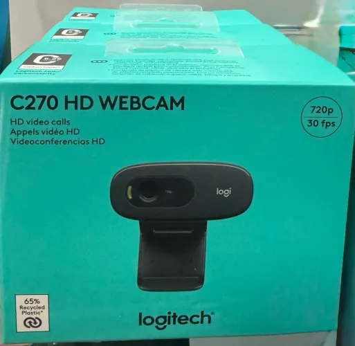 HD Webcam C270 com preço imperdível!