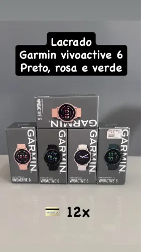 Garmin forerunner Vivoactive 6 rosa (lacrado)