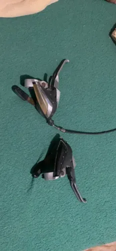 par de freio e passador da shimano