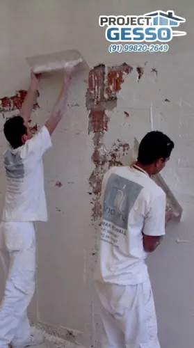 reboco de gesso