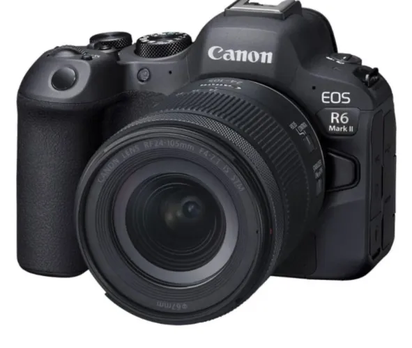 Câmera Canon EOS R6 Mark II Kit 24-105mm F/4-7.1 IS STM nova