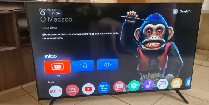 Tv smart 50 4K Android TCL Google TV Nota Fiscal