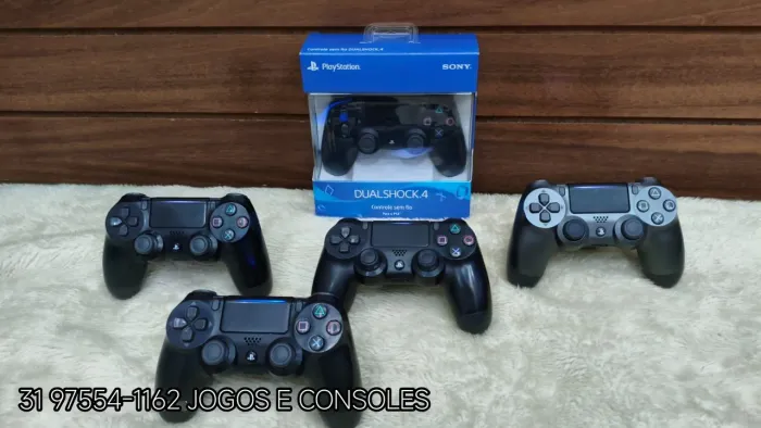 MANETE ORIGINAL PARA PS4 UMA POR 150 TODAS POR 500