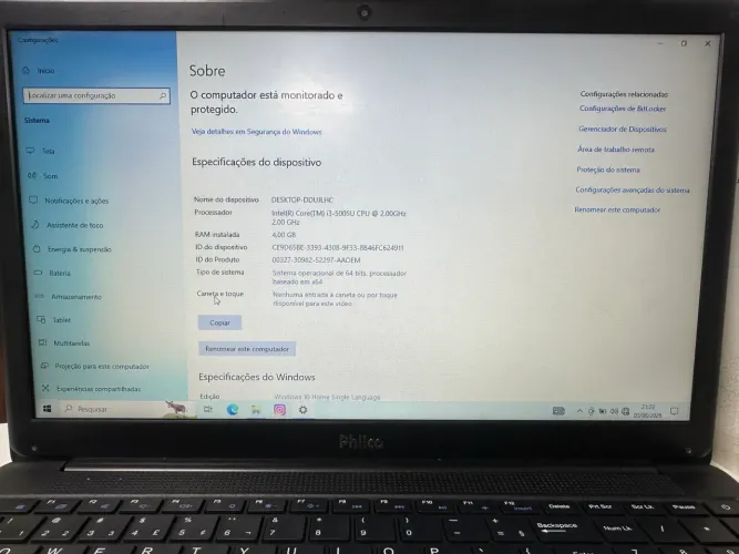 Notebook venda