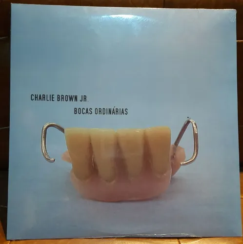 Lp Charlie Brown Jr- Bocas Ordinárias Lacrado vinil azul