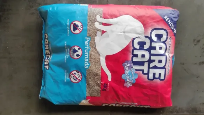 Areia higiênica mineral CARE CAT