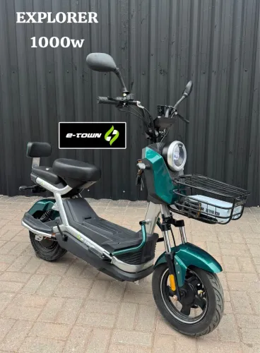 Scooter Elétrica Explorer verde 1000w
