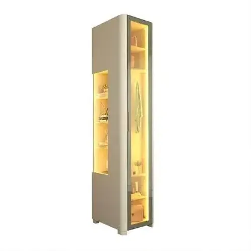 Módulo Guarda-roupa Nicho Reflecta 1 Porta com Led 100% Mdf Dividimos Em Até 10x Sem Juros