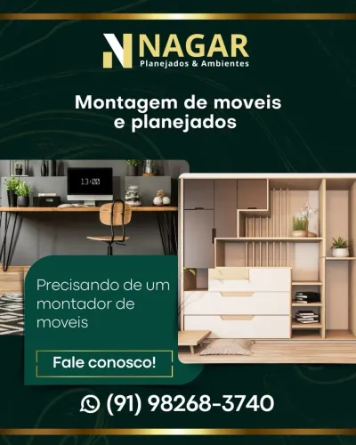 MARCENEIRO, MONTADOR DE MÓVEIS E MÓVEIS PLANEJADOS