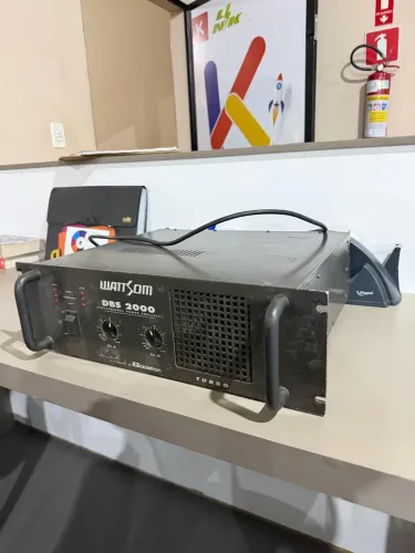 Amplificador de Potência Wattsom DBS 2000 Turbo Ciclotron