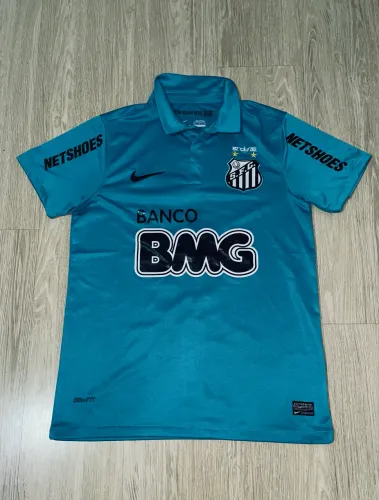 Camisa Santos Azul 2012 Centenário - Neymar Jr #11 - (Tamanho M)