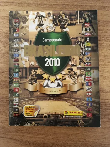 Álbum Campeonato Brasileiro 2010 Panini Completo Colado Original Bom Estado Colecionador