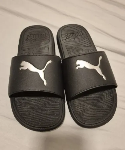 Chinelo Puma Popcat Original Preto Masculino US 10 (BR 41/42)