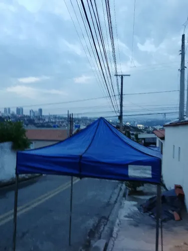 Tenda 2x2 azul boa resistência