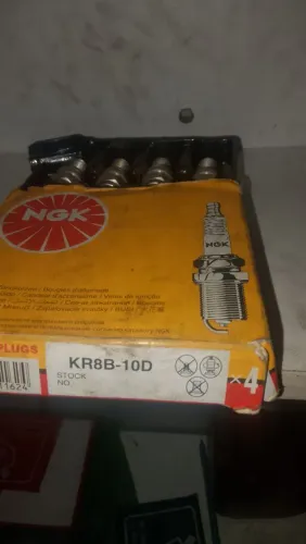 Jogo de Velas NGK KR8B-10D Original - Novo - Fiat E-torQ / Fire Evo