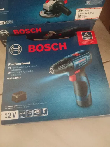 PARAFUSADEIRA BOSCH SEM IMPACTO 12V