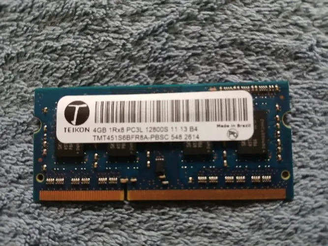 Memória ram ddr3 4gb p/ Notebook