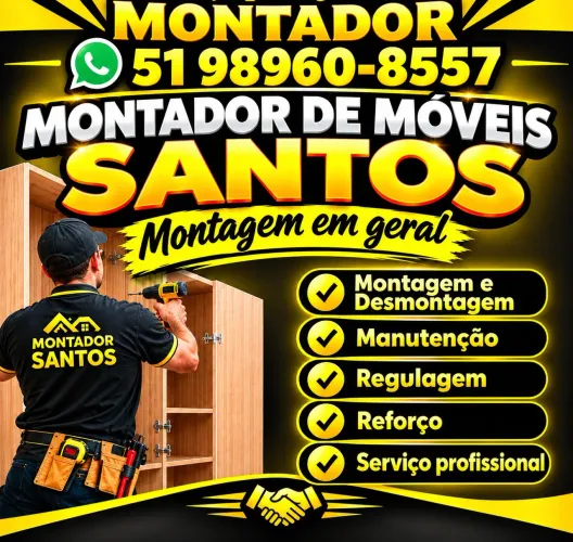Montador de móveis profissional
