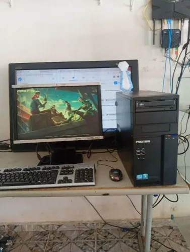 Vende se Pc completo core i5 3 geração 12gb memória HD 500gb trecado e mause monitor 19 po