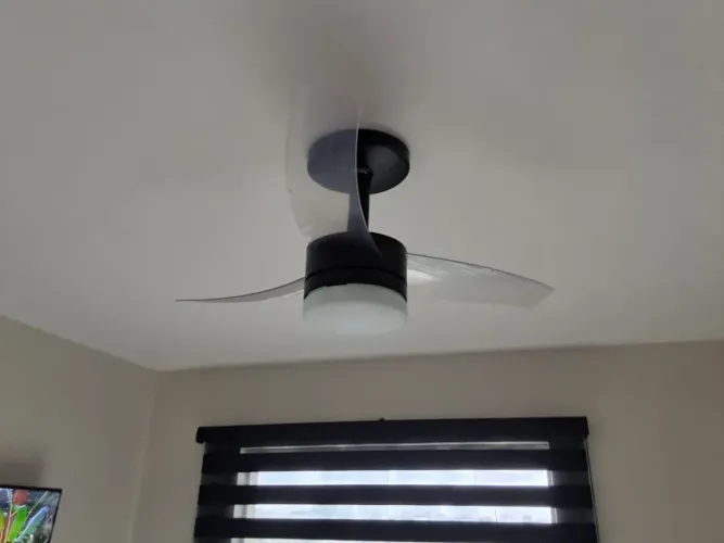 Ventilador de teto Arno Ultimate preto 127v
