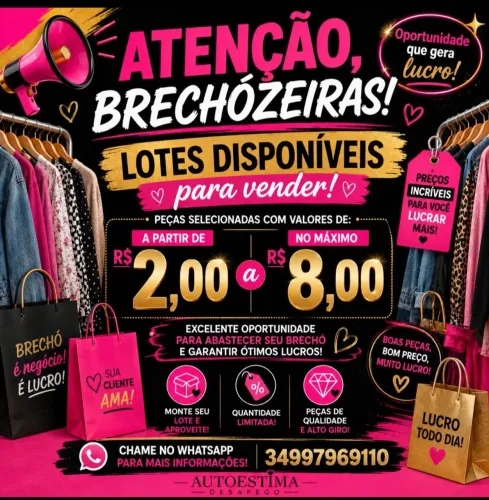 Lotes para Brecho