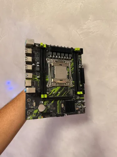 Kit Xeon placa mãe com processador