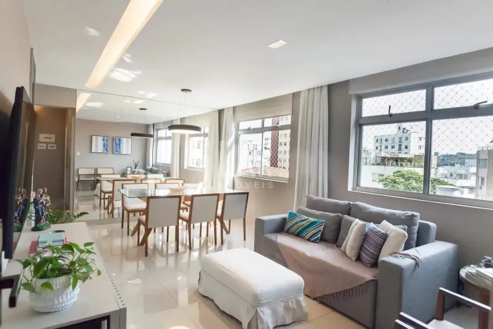 Apartamento à venda, 3 quartos, 1 suíte, 2 vagas, Santo Antônio - Belo Horizonte/MG
