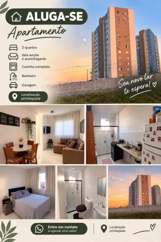 APARTAMENTO MOBILIADO - Pronto para morar