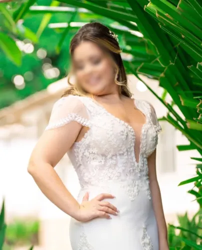 Vestido de Noiva em Excelente estado - Tamanho G ( 42)