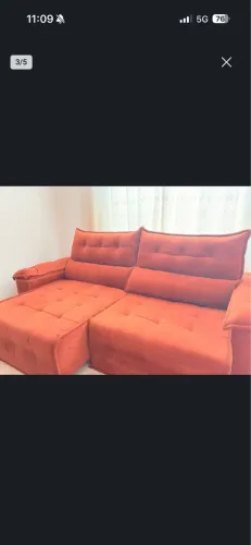 Sofá retrátil e reclinável à venda