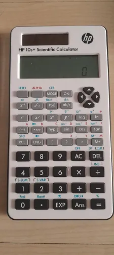 Calculadora cientifica hp 10s - nunca usada