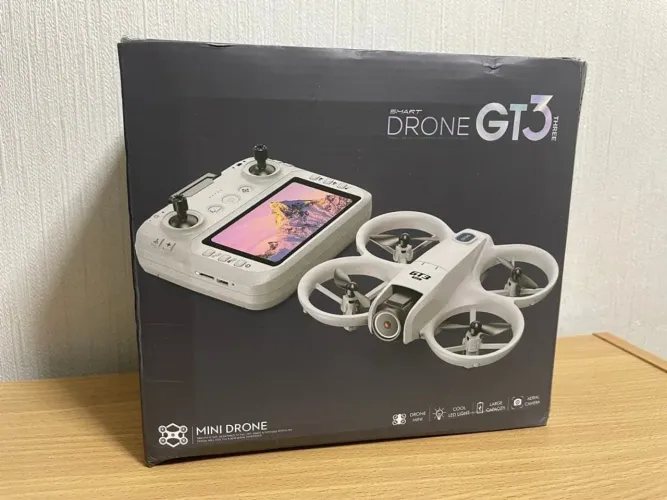 Drone GT3 Smart Three 8K | Controle com Tela Integrada | Novo Completo