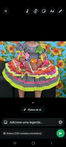 Vendo vestido Quadrilha infantil