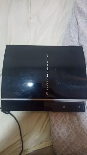 Ps3 desbloqueado com 13 jogos originais físico, sem controle