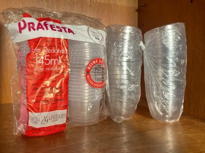 KIT DE POTES PRAFESTA + COLHERZINHAS + BRINDES