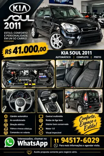 Kia Motors Soul 1.6/ 1.6 16V Flex Aut. 2012