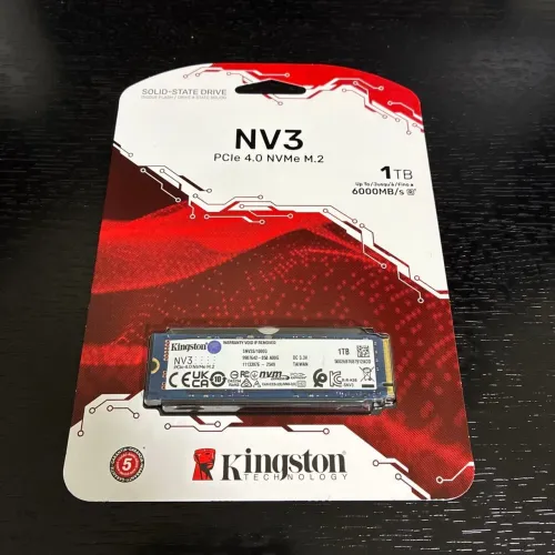 SSD Nvme 1Tb Kingston NV3 Pcie 4.0 novo lacrado!