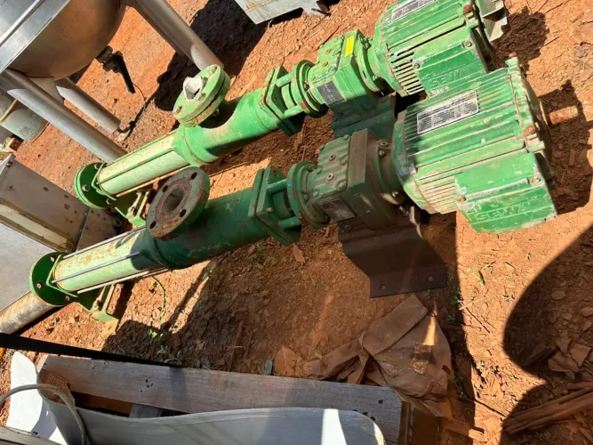 Bomba Helicoidal Nemo Positivo em Aço Carbono 