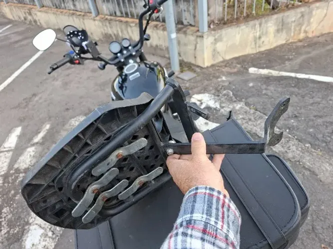 Suporte bau Master Ride 150 encaixe perfeito