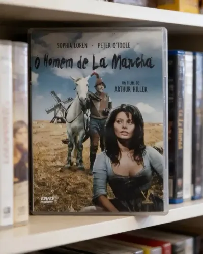 Filme Dvd O Homem De La Mancha / Sophia Loren / Peter O'toole - Dom Quixote